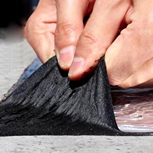 10 Adet 35x20cm Ziftli Oto Ses ve Su Yalıtım Pedi Folyolu Gürültü ve Nem Kalkanı Kendinden Yapışkanlı