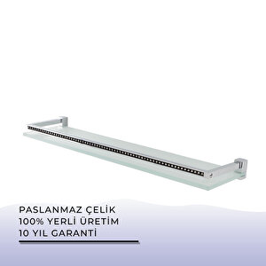 İgk Yapi - Çelik Banyo Swwor Ayna Etajeri (sw10-005)