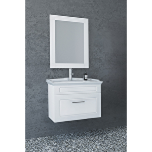 Monaco 65 Cm Banyo Dolabı Beyaz - Boy Dolap Hariç
