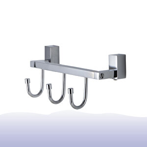 İgk Yapi - Çelik Banyo Swwor Üçlü Askılık (sw10-045)