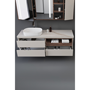 İmperia 160 Cm Banyo Dolabı