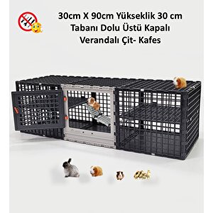 30cm X 30cm X 90 Cm, Üst Kapalı, Ginepig, Hamster, Çit, Kafes Kendin Yap