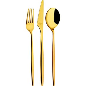 Studio Prestige Gold Pvd 84 Parça Altın Çatal Kaşık Bıçak Takımı