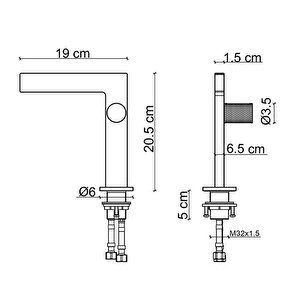 Lavabo Bataryasi Rose Fk-2013