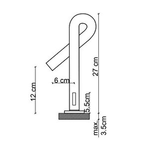 Lavabo Bataryasi Mat Si̇yah Fk-6115