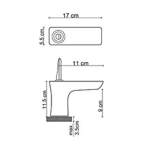 Lavabo Bataryasi Rose Fk-5113