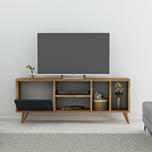 Mayer 120 Cm Tv Sehpası - Atlantik Çam/ Antrasit