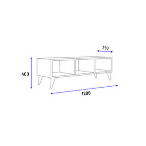 Luna 120 Cm Tv Sehpasi - Atlanti̇k Çam