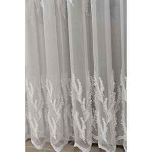 Taç Santosa Tül Perde - Sık Pile