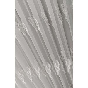 Taç Santosa Tül Perde - Sık Pile 340x180 cm