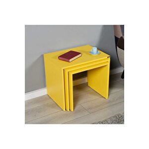 Trıple Zigon Sehpa Shp-103-hh-1 Sarı