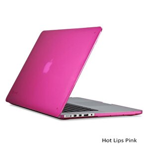 Smartshell Macbook Pro Retina 15" A1398 Koruma Kılıf - Hot Lips Pink