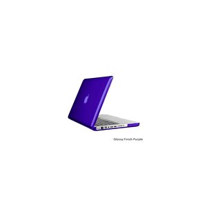 Smartshell Macbook Pro Retina 13" A1502 / A1425 Koruma Kılıf - Glossy Finish Purple