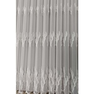 Taç Santosa Tül Perde - Sık Pile 340x260 cm
