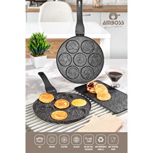 Funny Emoji Pankek Krep Tavası 26 Cm
