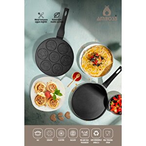 2 Parça Twn Krep Tava & Pankek Tava 26 Cm