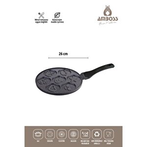 2 Parça Twn Krep Tava & Pankek Tava 26 Cm