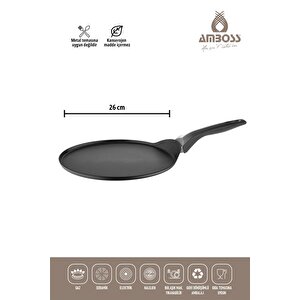 2 Parça Twn Krep Tava & Pankek Tava 26 Cm