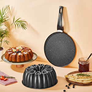 Sweet 2 Parça Krep Tava & Kek Kalıbı