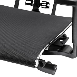 Yoga 4df Ergonomik Fileli Ofis Sandalyesi / Yönetici Koltuğu - Ab.f.15.13a Siyah