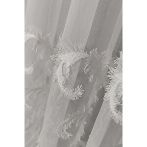 Taç Ocean Tül Perde  Normal Pile