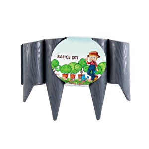 So-ibc3 Eko İstanbul Bahçe Çiti 4'lü Set 31x23 Cm Antrasit
