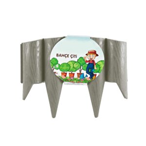 So-ibc3 Eko İstanbul Bahçe Çiti 4'lü Set 31x23 Cm Gri