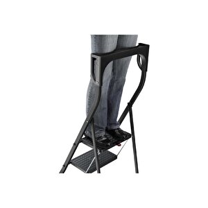 K77 Comfortlıne 3 Basamaklı Merdiven Siyah Renk