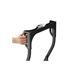 K77 Comfortlıne 3 Basamaklı Merdiven Siyah Renk