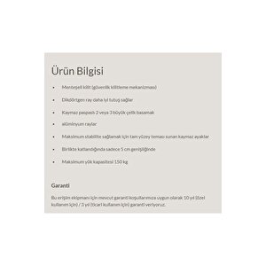 K70 Standartlıne 3 Basamaklı Merdiven