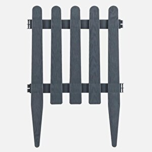 Omnipazar So-ibc2 Eko İstanbul Bahçe Çiti 4'lü Set 40x59 Cm Antrasit
