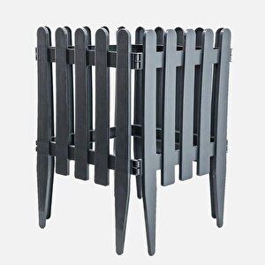 Omnipazar So-ibc2 Eko İstanbul Bahçe Çiti 4'lü Set 40x59 Cm Antrasit