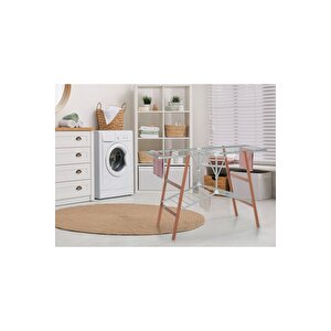 Cıak Katlanabilir Ahşap Çamaşır Kurutmalık Naturel Renk