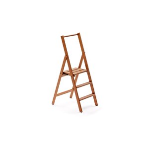 Kiraz Ağacı Ahşap 3 Basamaklı Merdiven