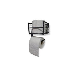 Wc Kağıt Havlu Askılı Banyo Rafı/sabunluk 12x12cm