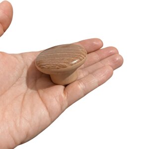 Bihe Plastik Çanak Mantar Kulp Ceviz Düğme Mobilya Mutfak Dolap Dolabı Çekmece Kulbu Kulpları