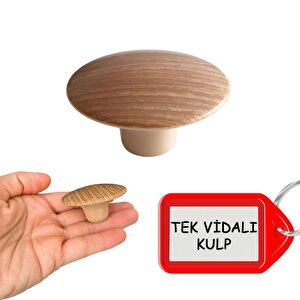 15 Adet Bohem Plastik Kulp Ceviz Bombeli Düğme Mobilya Mutfak Dolap Dolabı Çekmece Kulbu Kulpları