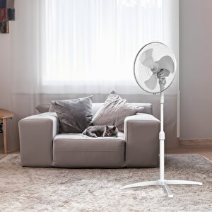 Ktf-290 Beyaz Vantilatör 16'' (3p)