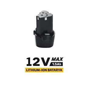 Sgs 5137 Profesyonel Akülü Vidalama Yedek Batarya 12 Volt (1.5ah)