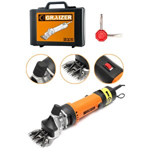 Alman 1600 Watt Metal Şanzuman Bakir Sargili Koyun Keçi Kirkma Kirpma Makinesi