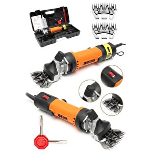 Graizer Alman 1600 Watt Metal Şanzuman Koyun Keçi Kirkma Kirpma Makinesi + 2 Takim Yedek Bıçak Hediyeli