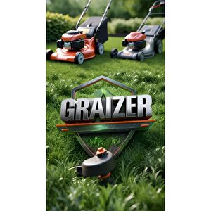 Graizer Alman Gta-x Yan Tipi Benzinli Motorlu Ot Çalı Tırpanı Çim Biçme Makinesi Tırpan Çift Çapali