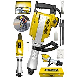 Alman 17 Kg Ağır Hizmet Profesyonel Kırıcı Hilti Çantalı 70 Joule