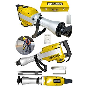 Alman 17 Kg Ağır Hizmet Profesyonel Kırıcı Hilti Çantalı 70 Joule
