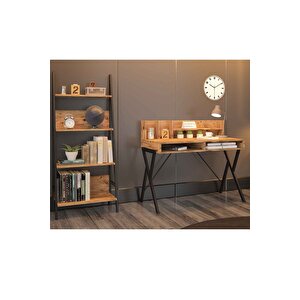 Yanke Çalışma Masası + Kitaplık Atlantik Çam