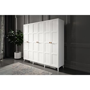 Evia 6 Kapılı Gardırop