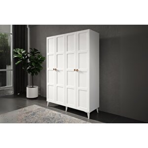 Evia 4 Kapılı Gardırop