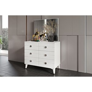 Assen White Şifonyer