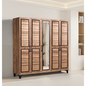 Atlantik %100 Mdf 5 Kapaklı Dolap Gardırop