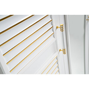 Ege %100 Mdf 4 Kapaklı Dolap Gardırop